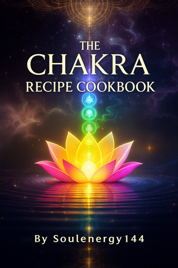 Chakra Recipe Book digital cookbook for energy healing and conscious nutrition