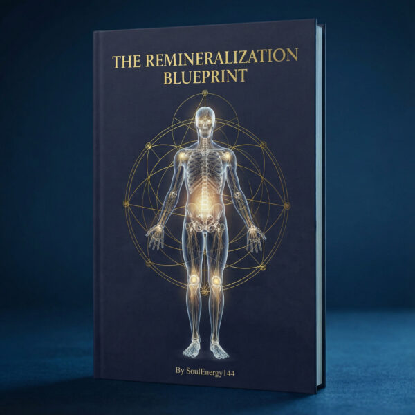 The Remineralize Blueprint front cover representing mineral balance, holistic health, and foundational wellness