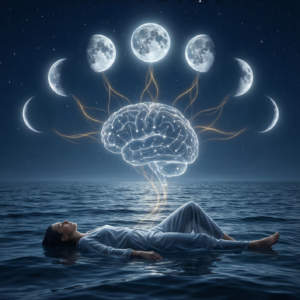 Lunar Sleep Travel front cover – The Dreamwalker's Guide to Moon-Aligned Sleep by SoulEnergy144