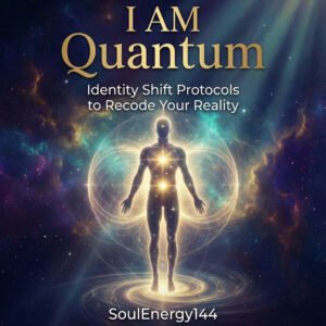 Front cover of I AM Quantum: Identity Shift Protocols to Recode Your Reality by SoulEnergy144.
