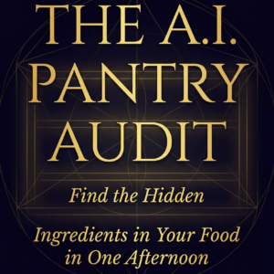 The A.I. Pantry Audit Front cover of The A.I. Pantry Audit by SoulEnergy144 — find the hidden ingredients in your food in one afternoon.