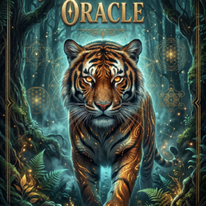 Animal Power Protection Oracle — Digital Deck + Companion Guidebook Front cover of the Animal Power Protection Oracle by SoulEnergy144 — digital oracle deck of 44 animal guardians plus Aether cards for energetic protection, gold detailing on a deep cosmic background.